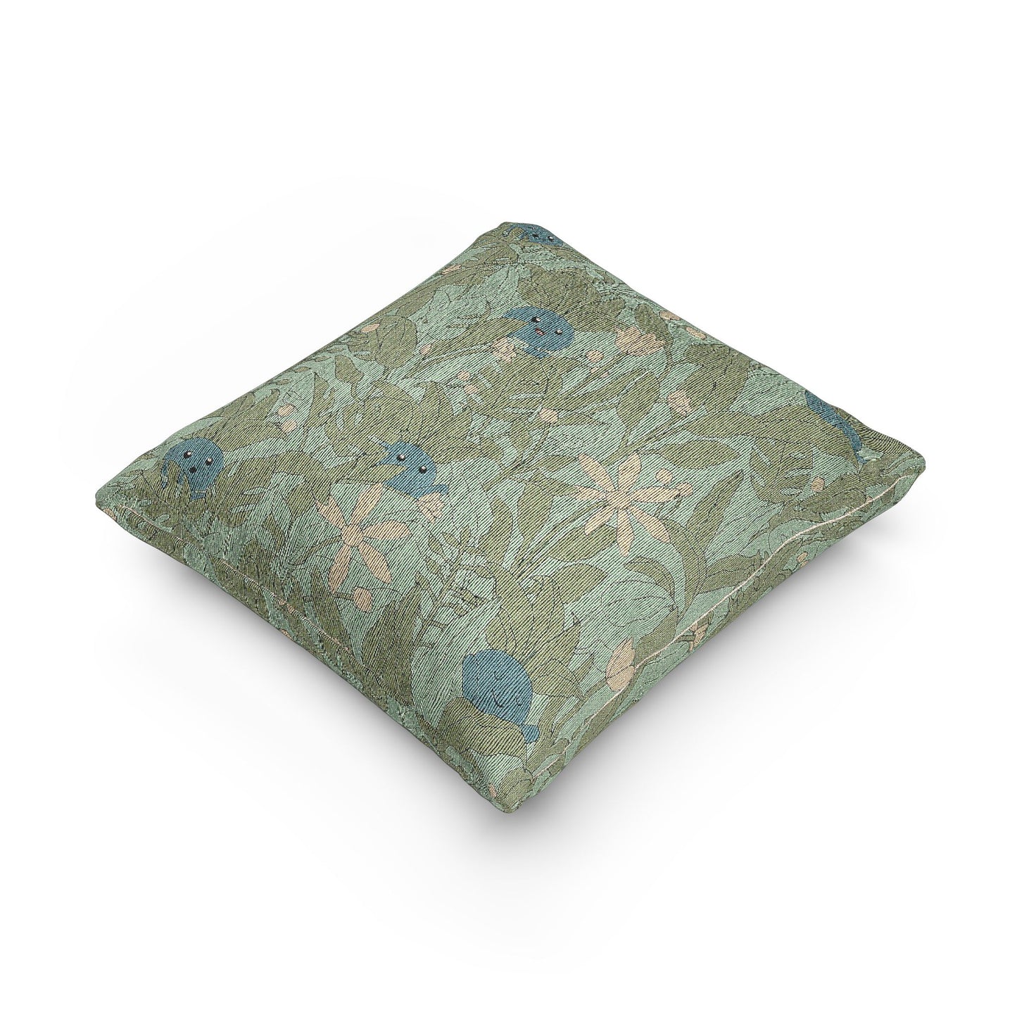 Odd Leaves Woven Pillow