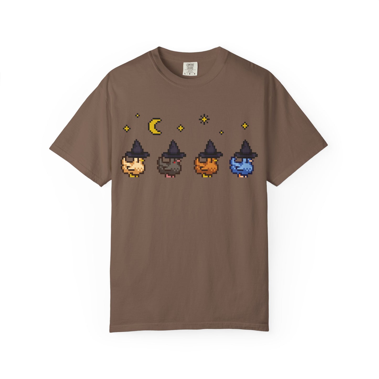 Witchy Pixel Chickens Tshirt
