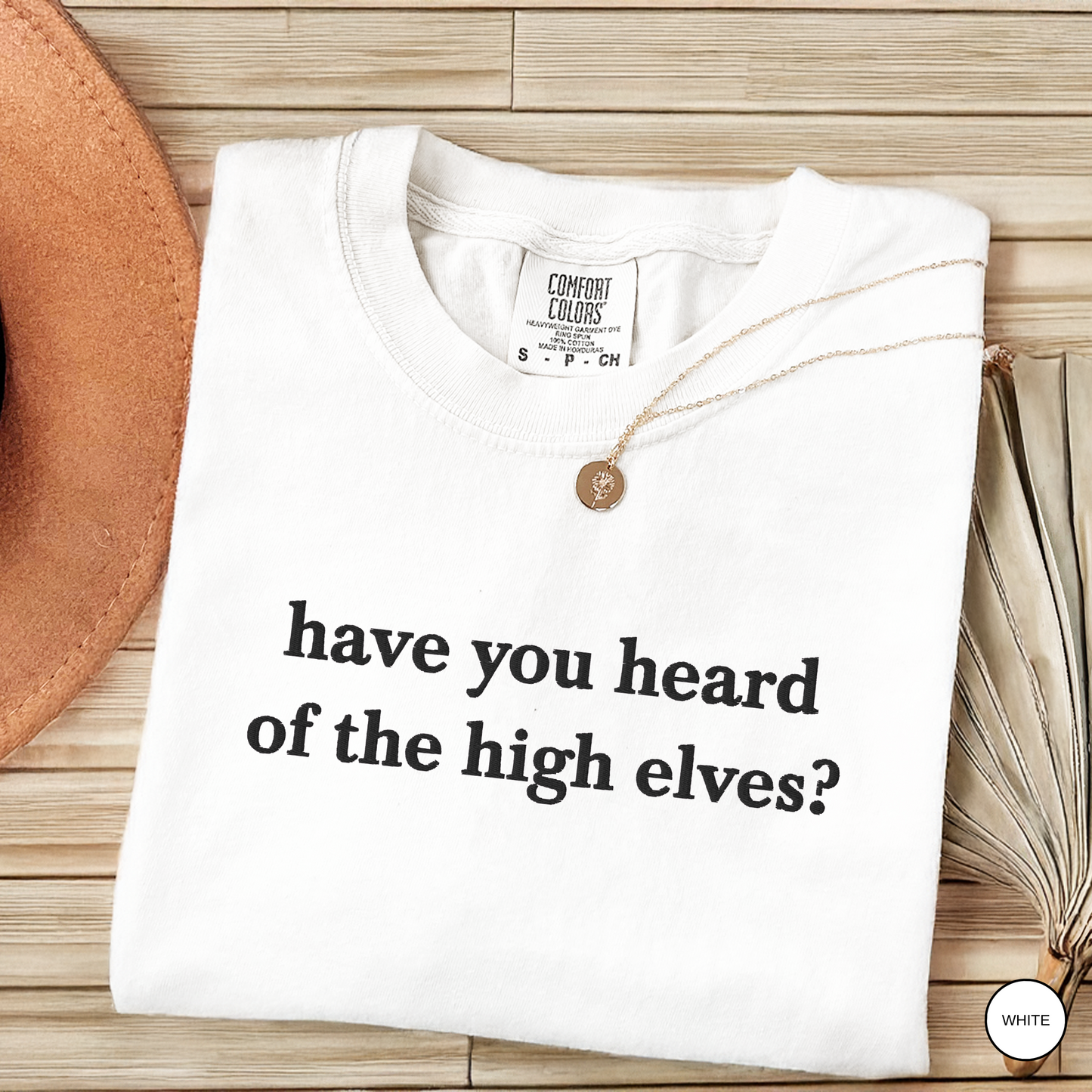 High Elves Embroidered Tee