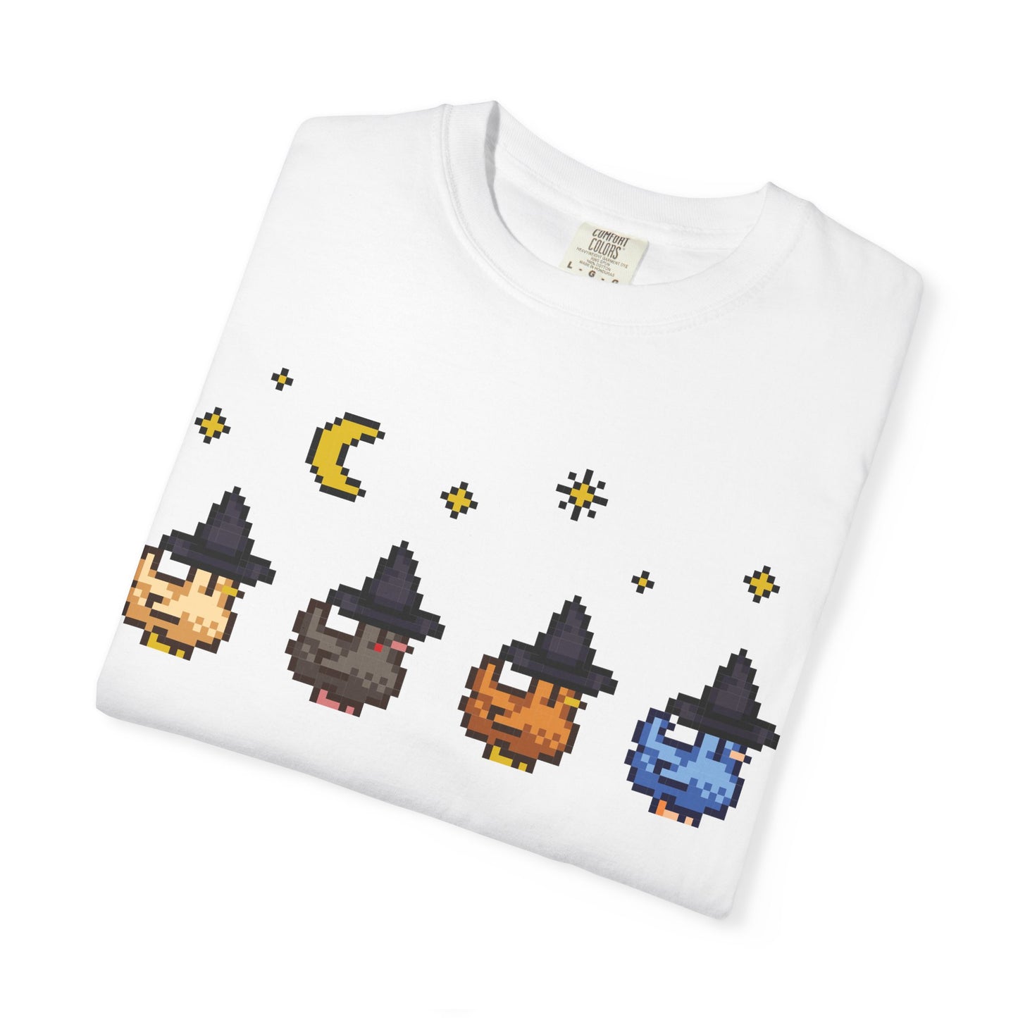 Witchy Pixel Chickens Tshirt