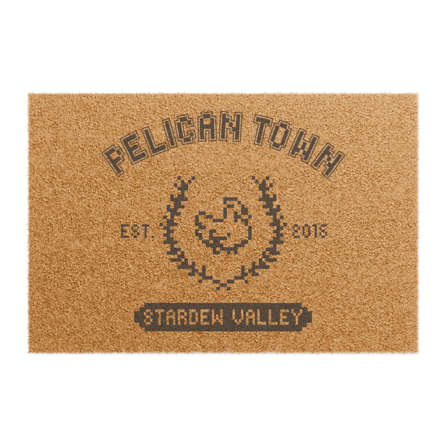 Pelican Town Pixel Door Mat
