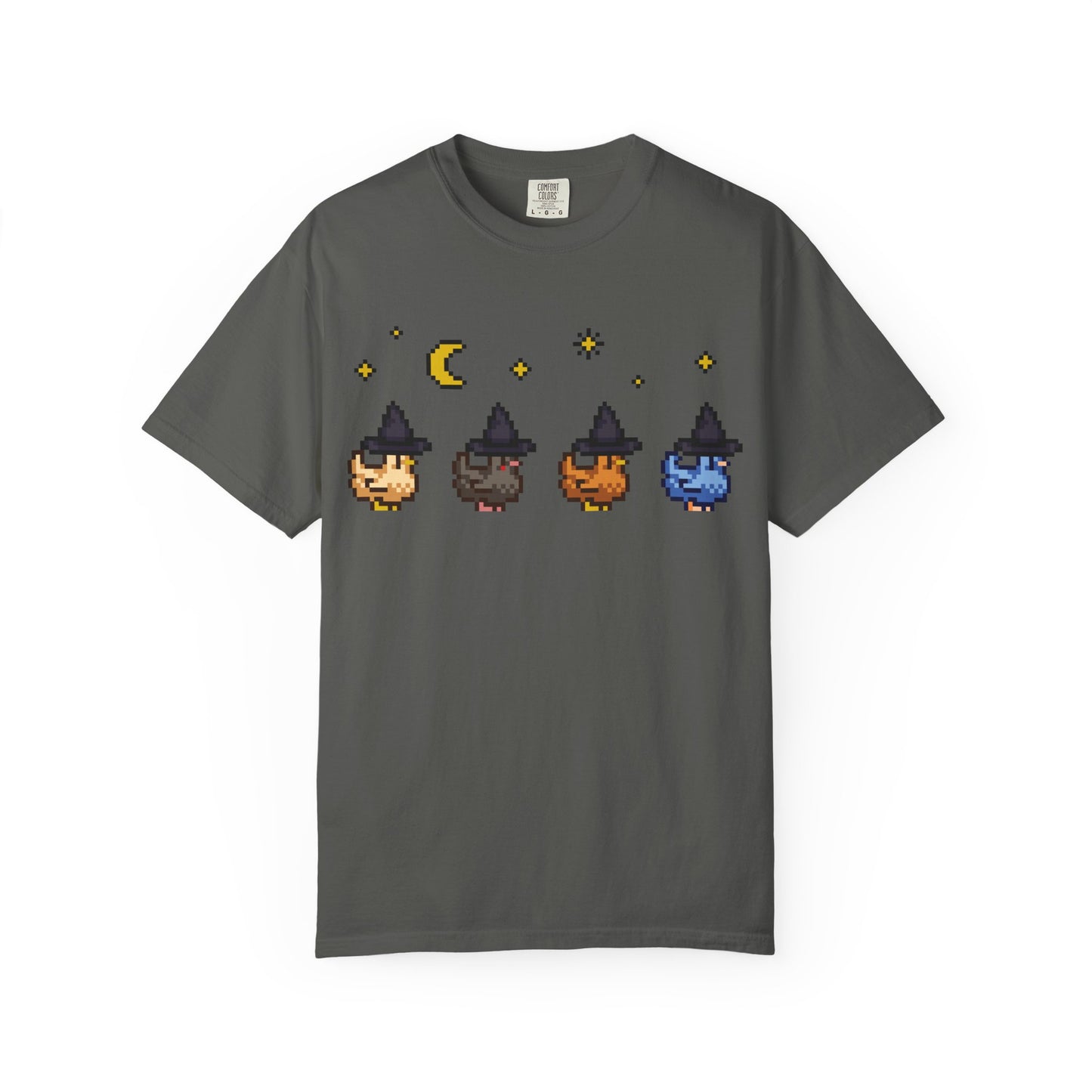 Witchy Pixel Chickens Tshirt
