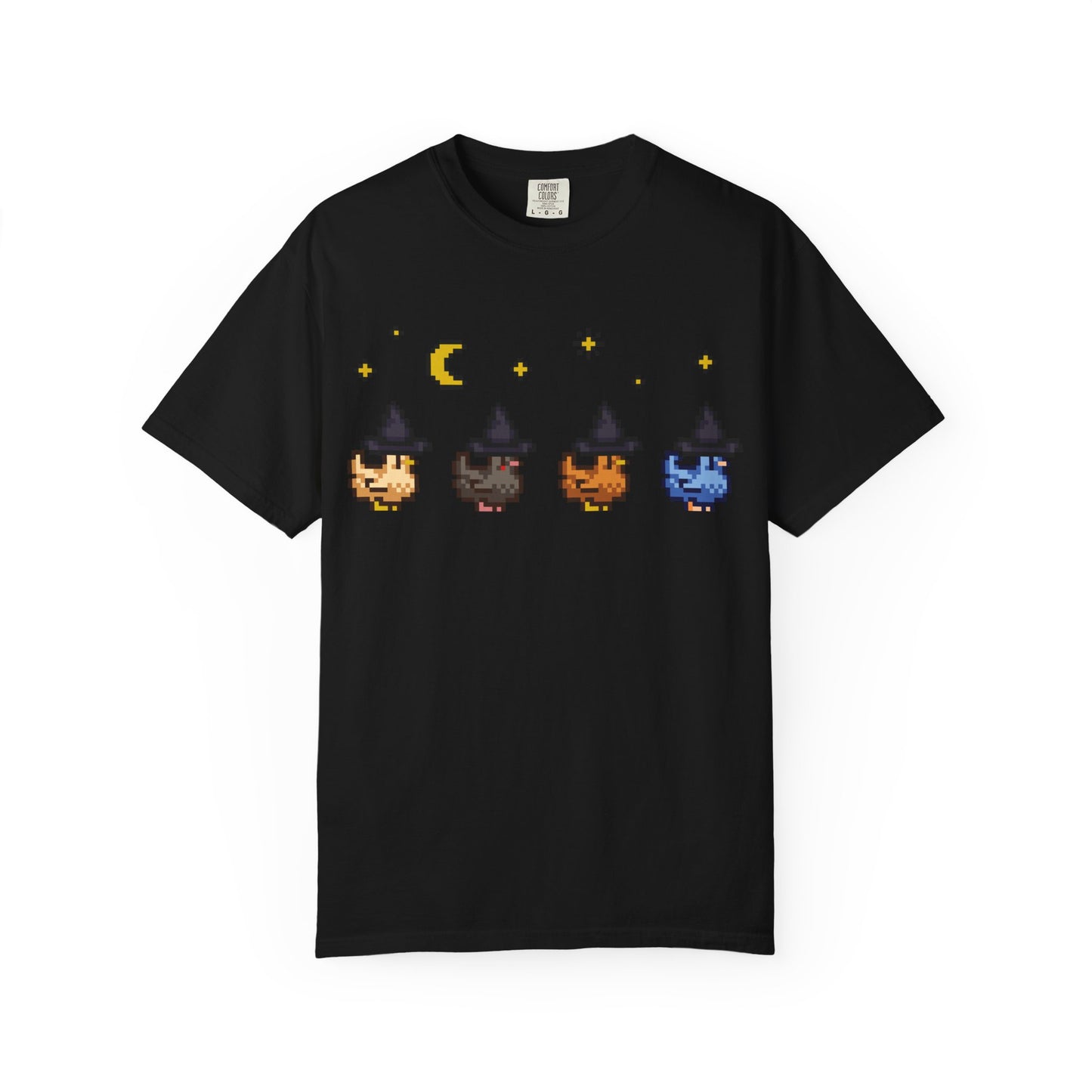 Witchy Pixel Chickens Tshirt