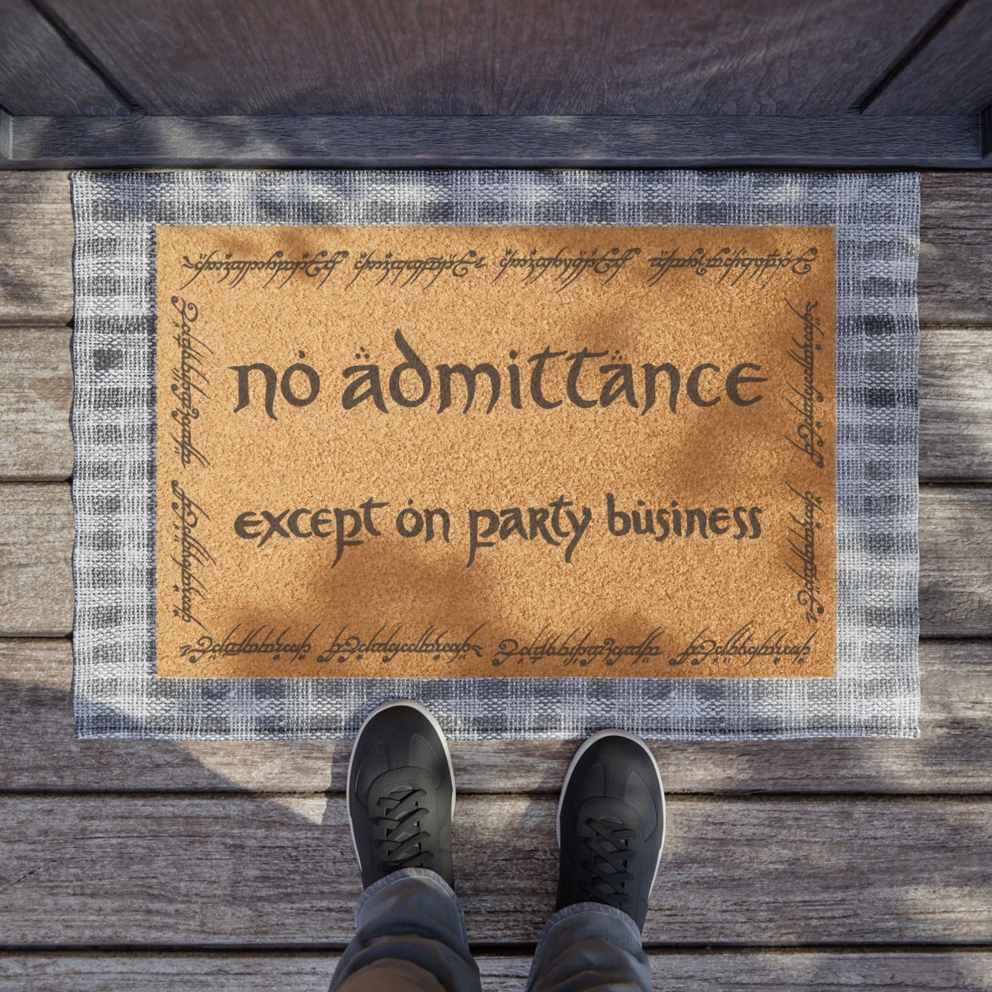 Party Business Door Mat
