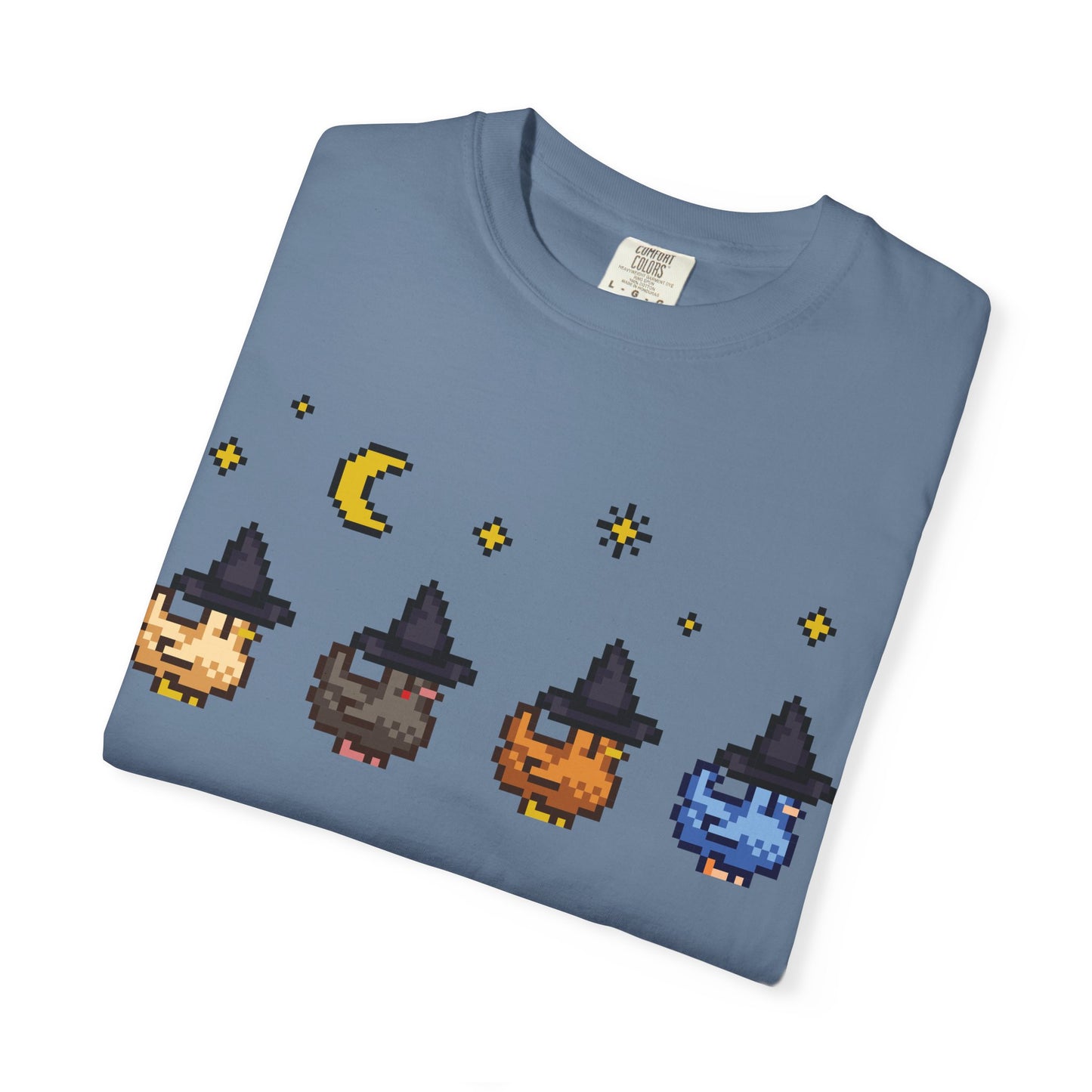 Witchy Pixel Chickens Tshirt