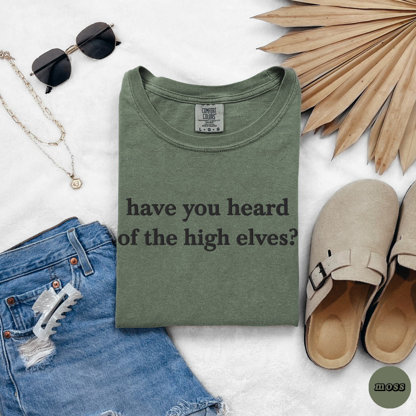 High Elves Embroidered Tee