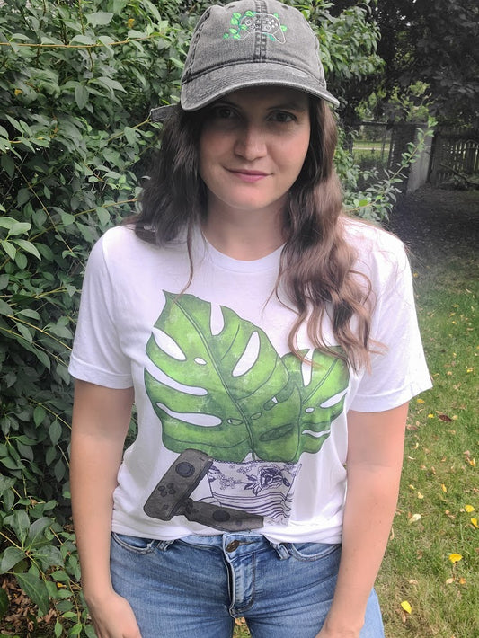 Cozy Monstera Gamer Tee