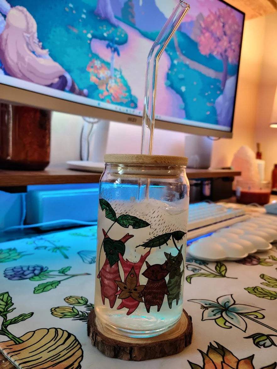 Rainy Day Huddle Can Glass