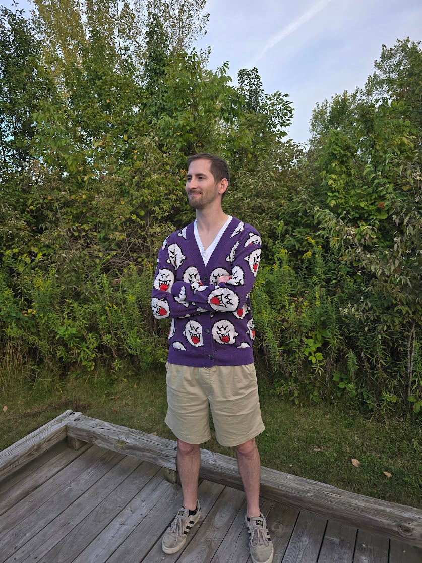 Boo Ghost Cardigan