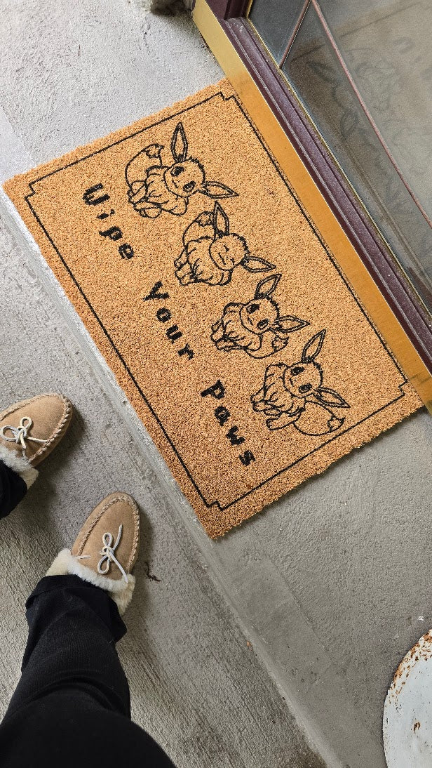 Wipe Your Paws Door Mat