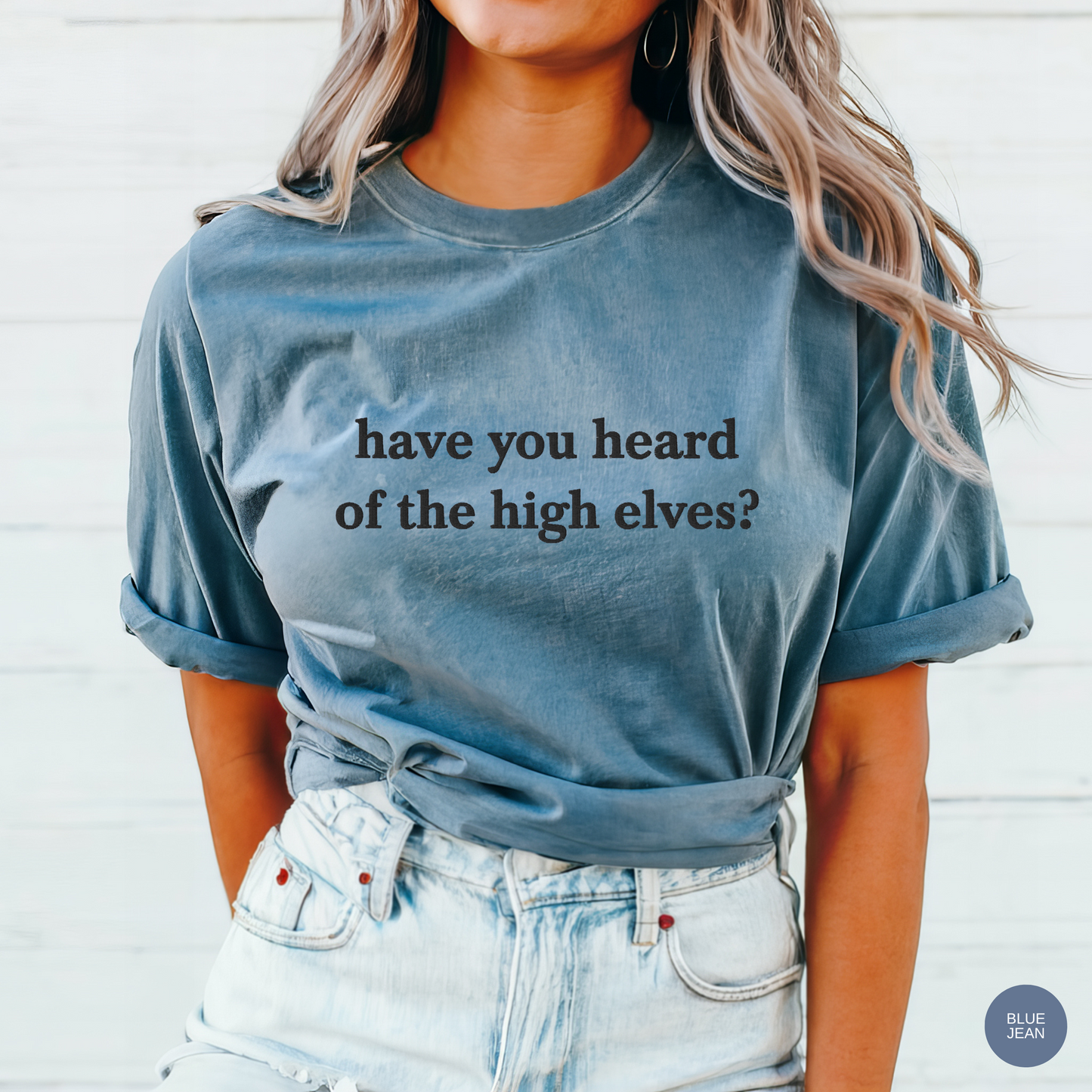 High Elves Embroidered Tee