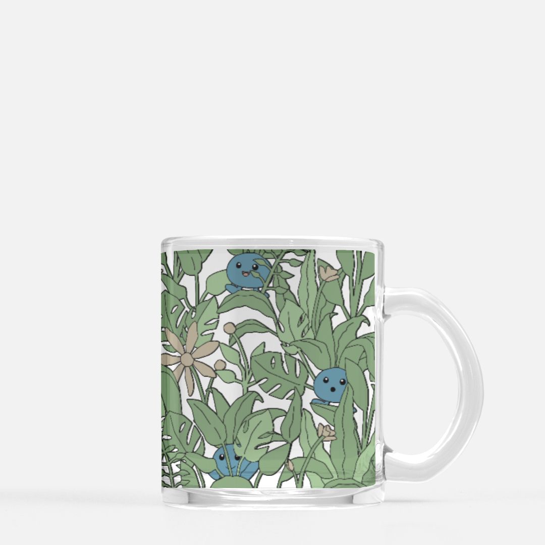 Odd Leaves Mug Glass