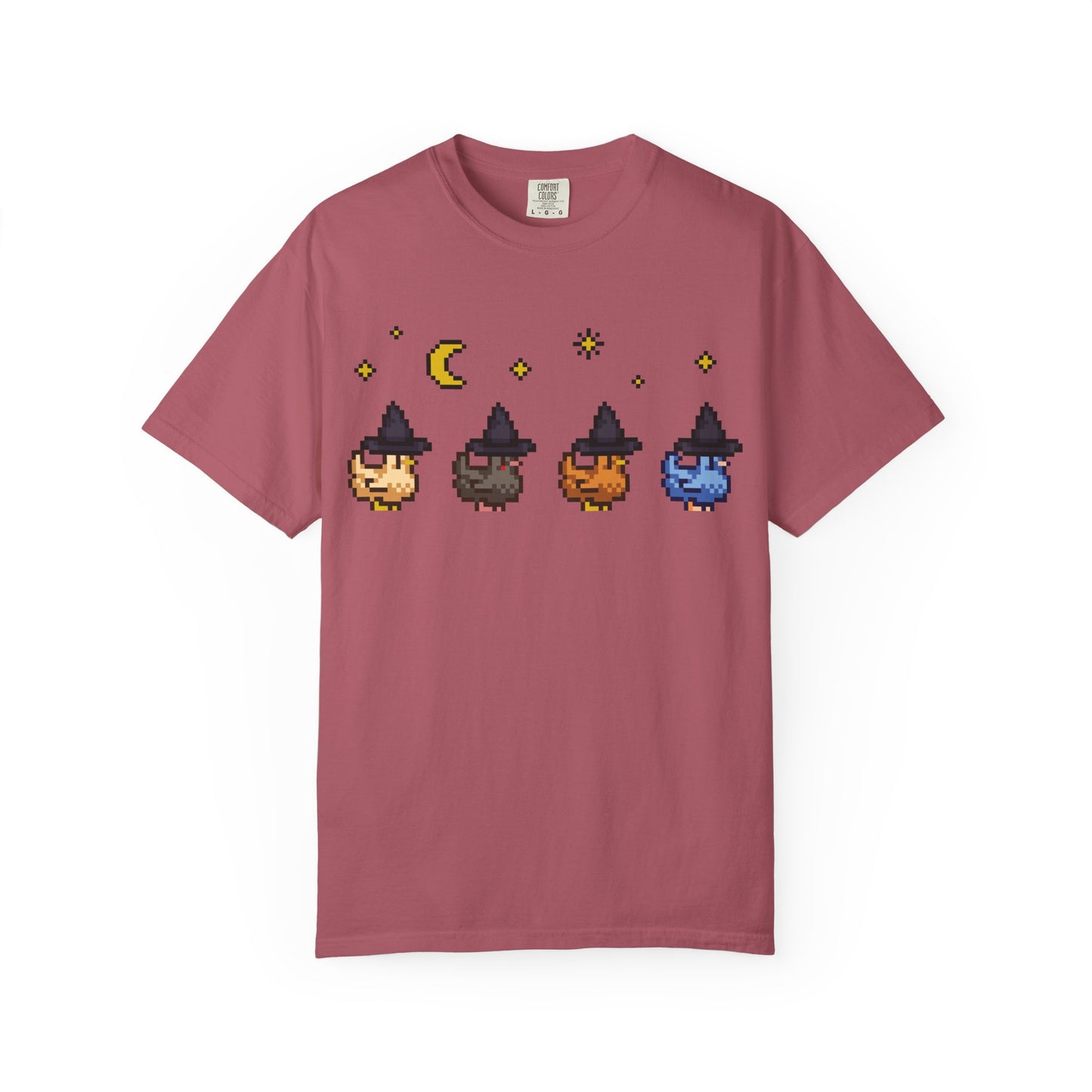 Witchy Pixel Chickens Tshirt