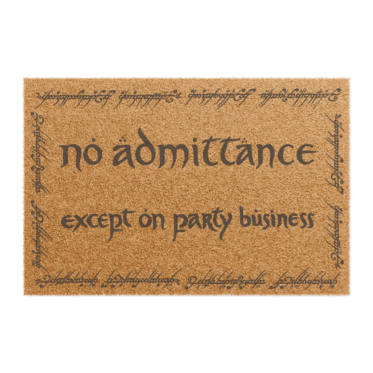 Party Business Door Mat