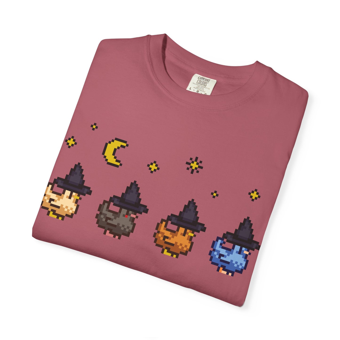 Witchy Pixel Chickens Tshirt