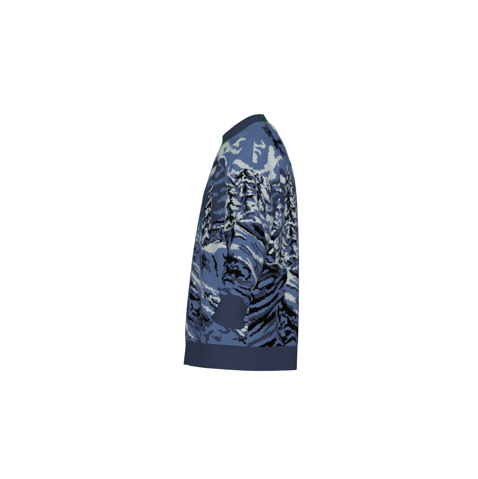 DRAGON WINTER SCENE SWEATER