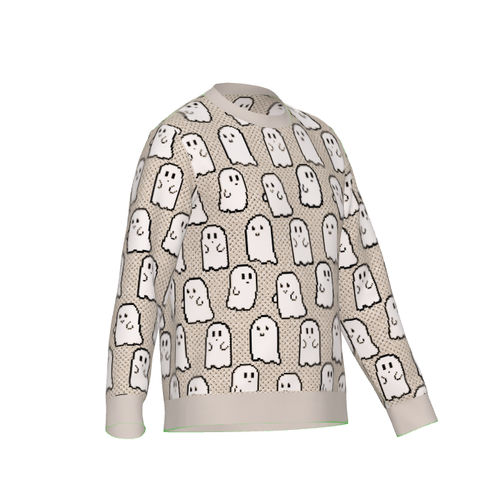 Pixel Ghostie Sweater