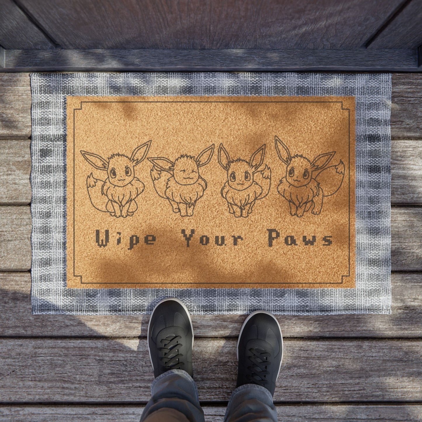 Wipe Your Paws Door Mat