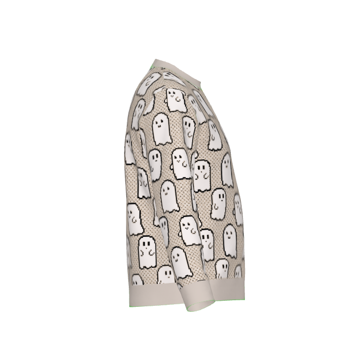Pixel Ghostie Sweater