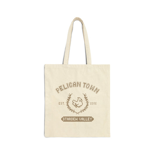Pelican Town Pixel Tote Bag