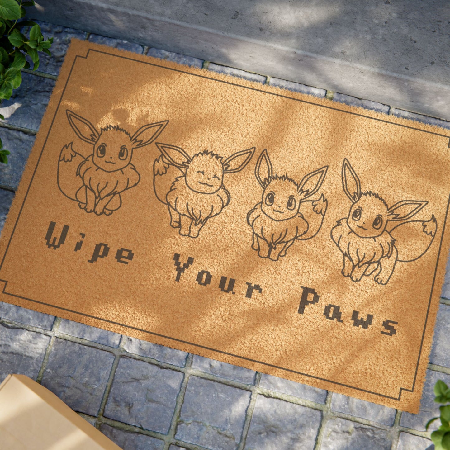 Wipe Your Paws Door Mat
