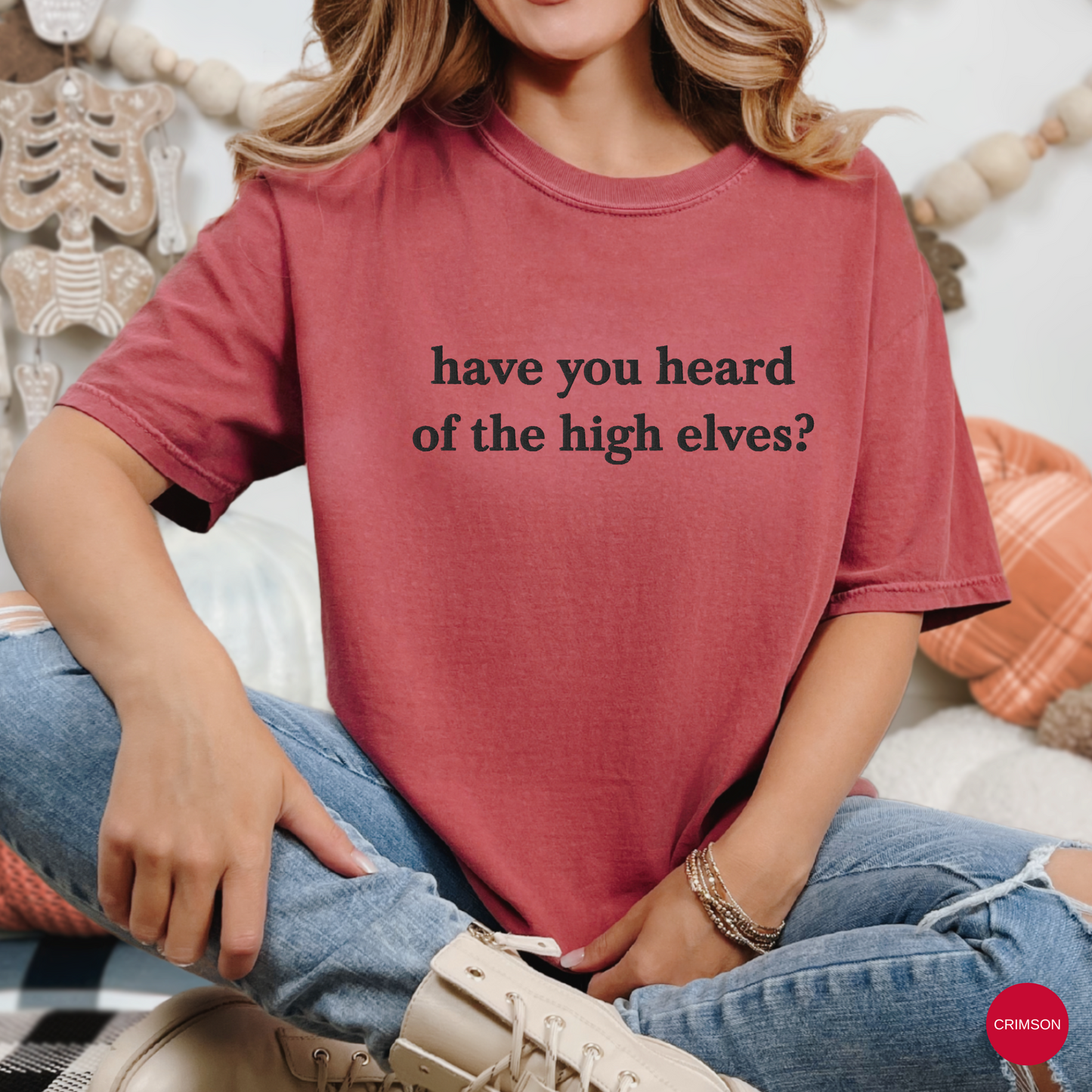 High Elves Embroidered Tee