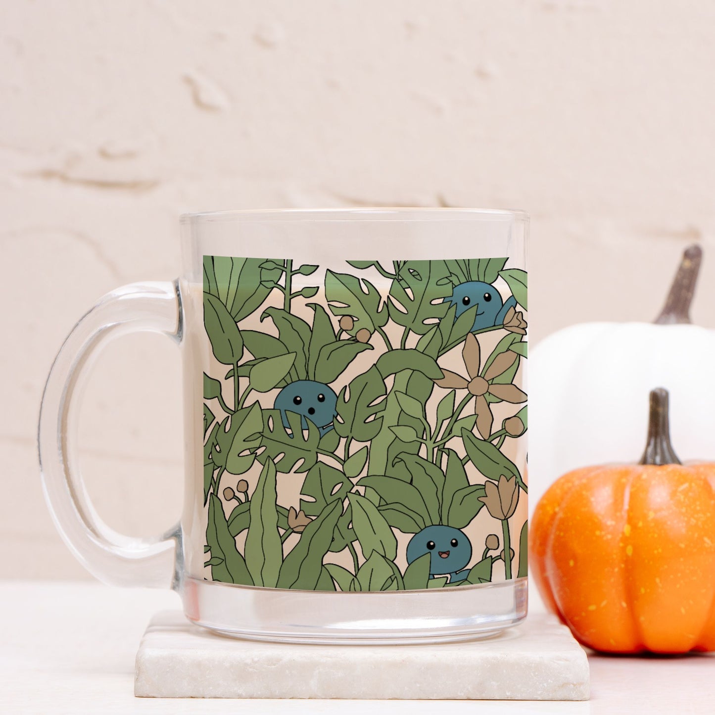 Odd Leaves Mug Glass