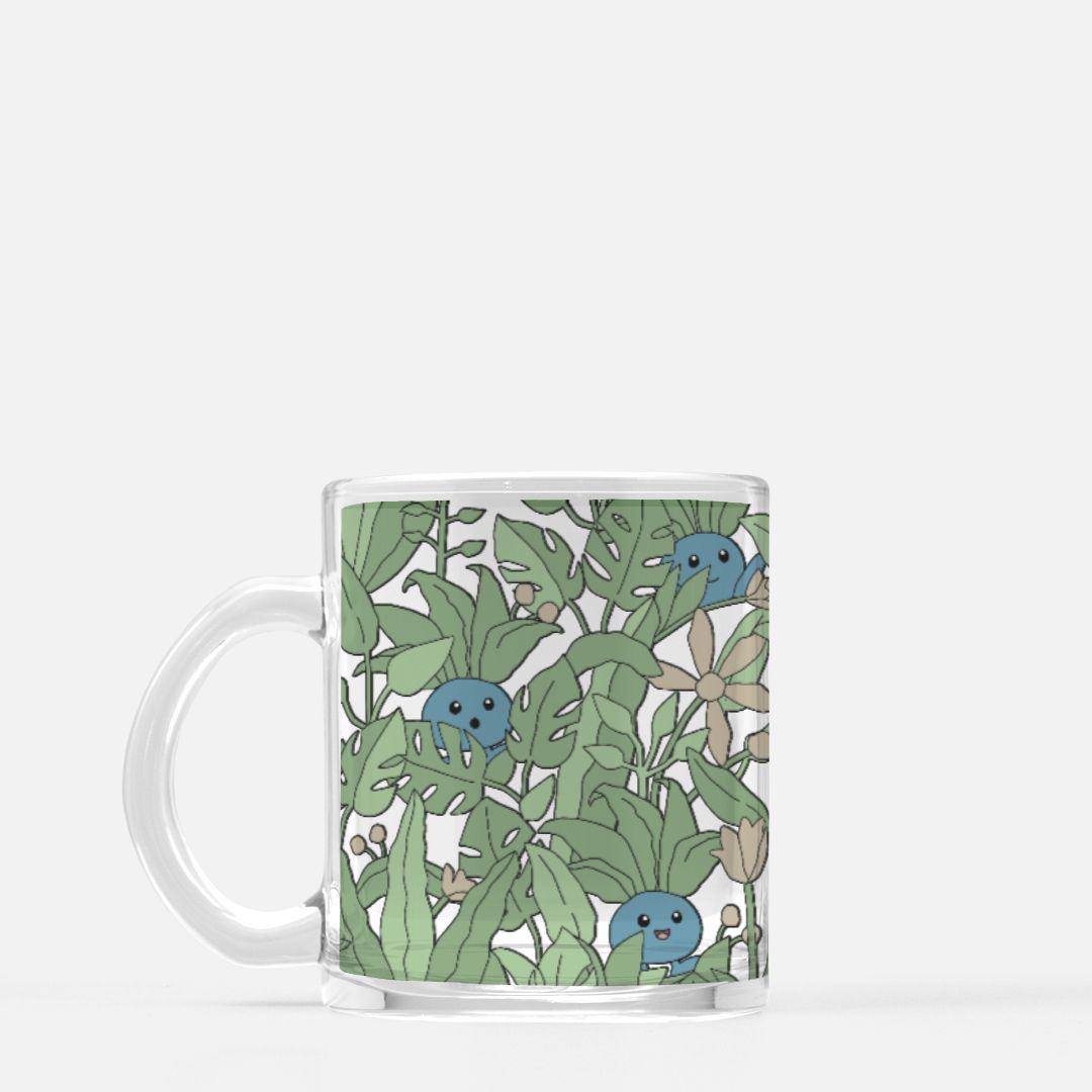 Odd Leaves Mug Glass