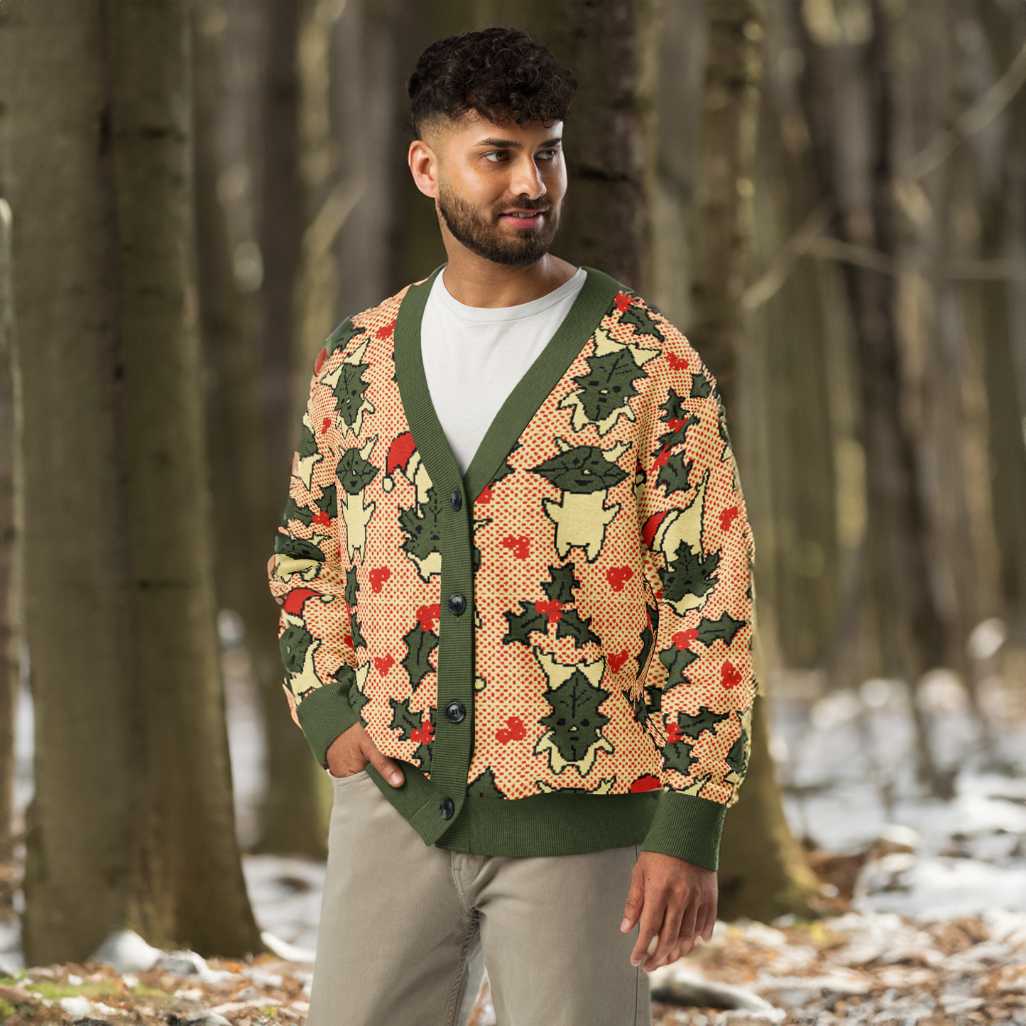 Holiday Forest Spirit Cardigan