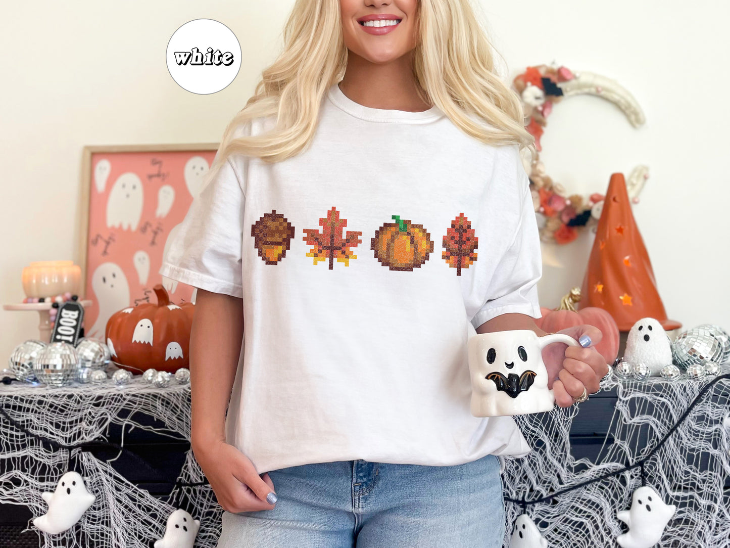 Pixel Fall Foliage T-Shirt