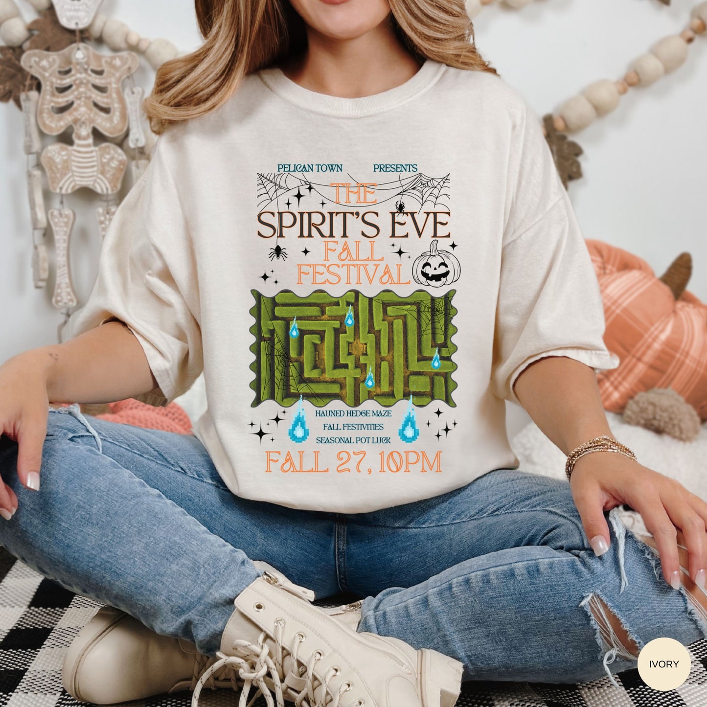 Pelican Town Presents Spirits Eve Tee