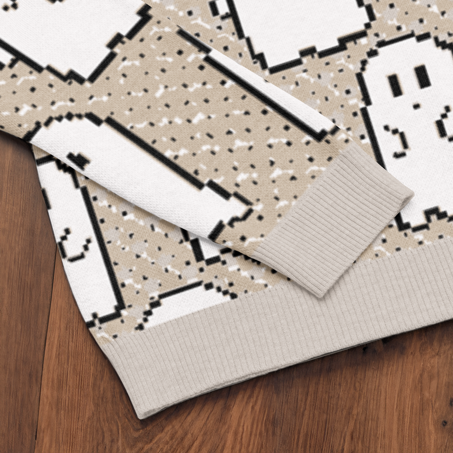 Pixel Ghostie Sweater