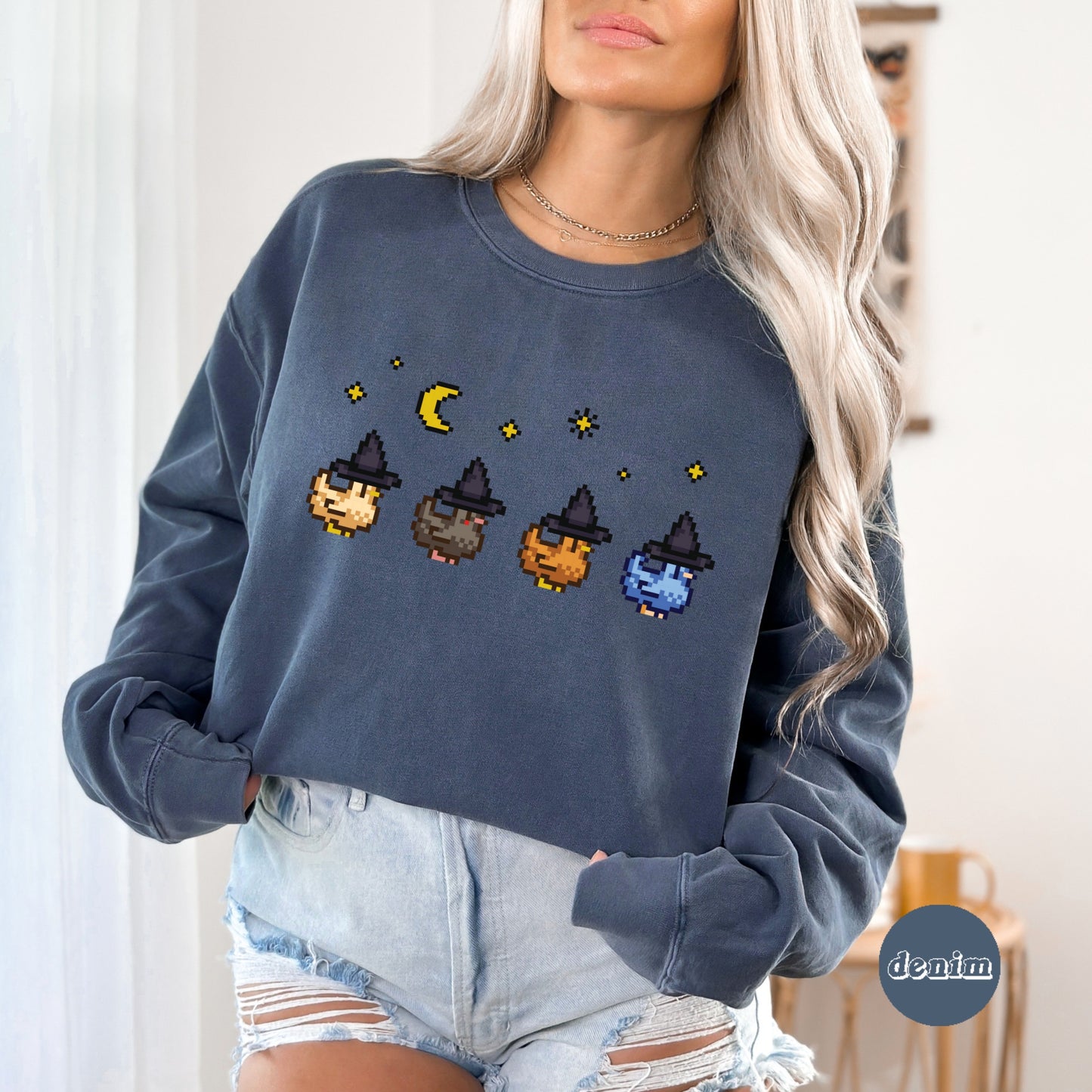 Witchy Chickens Premium Sweatshirt