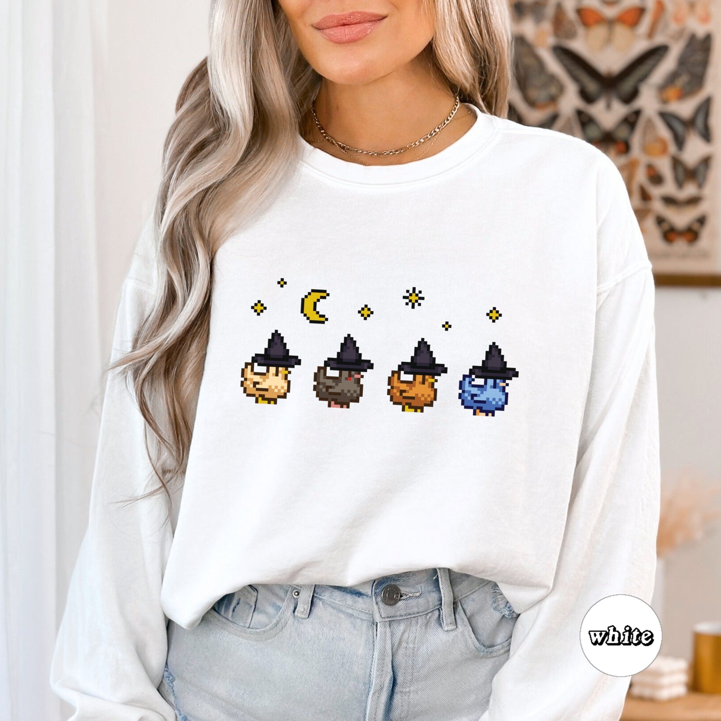 Witchy Chickens Premium Sweatshirt