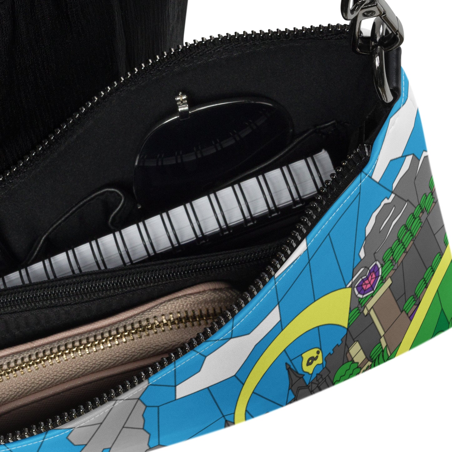 Stained Glass Echoes Crossbody bag