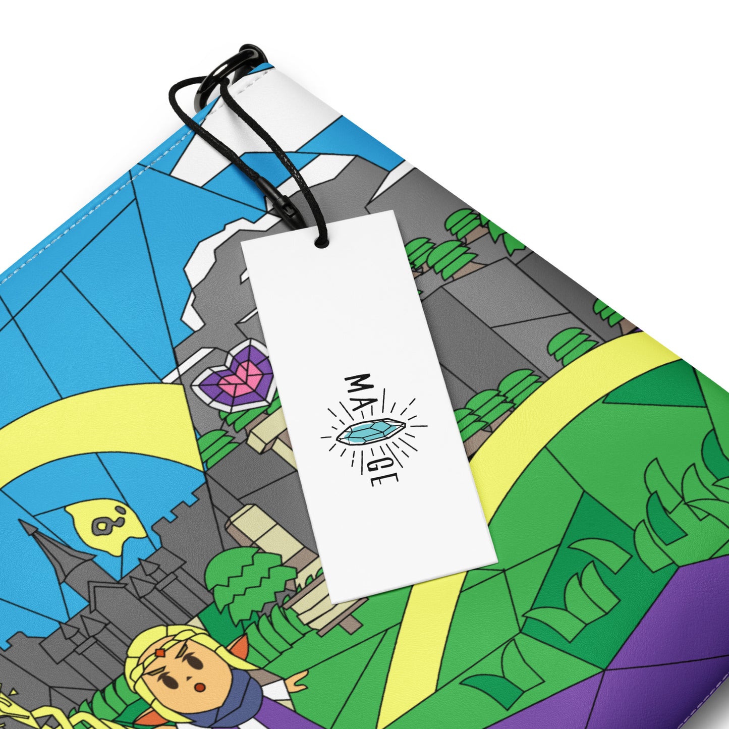 Stained Glass Echoes Crossbody bag