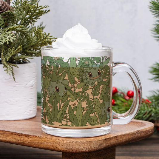 Bulbs and Leaves Mug Glass