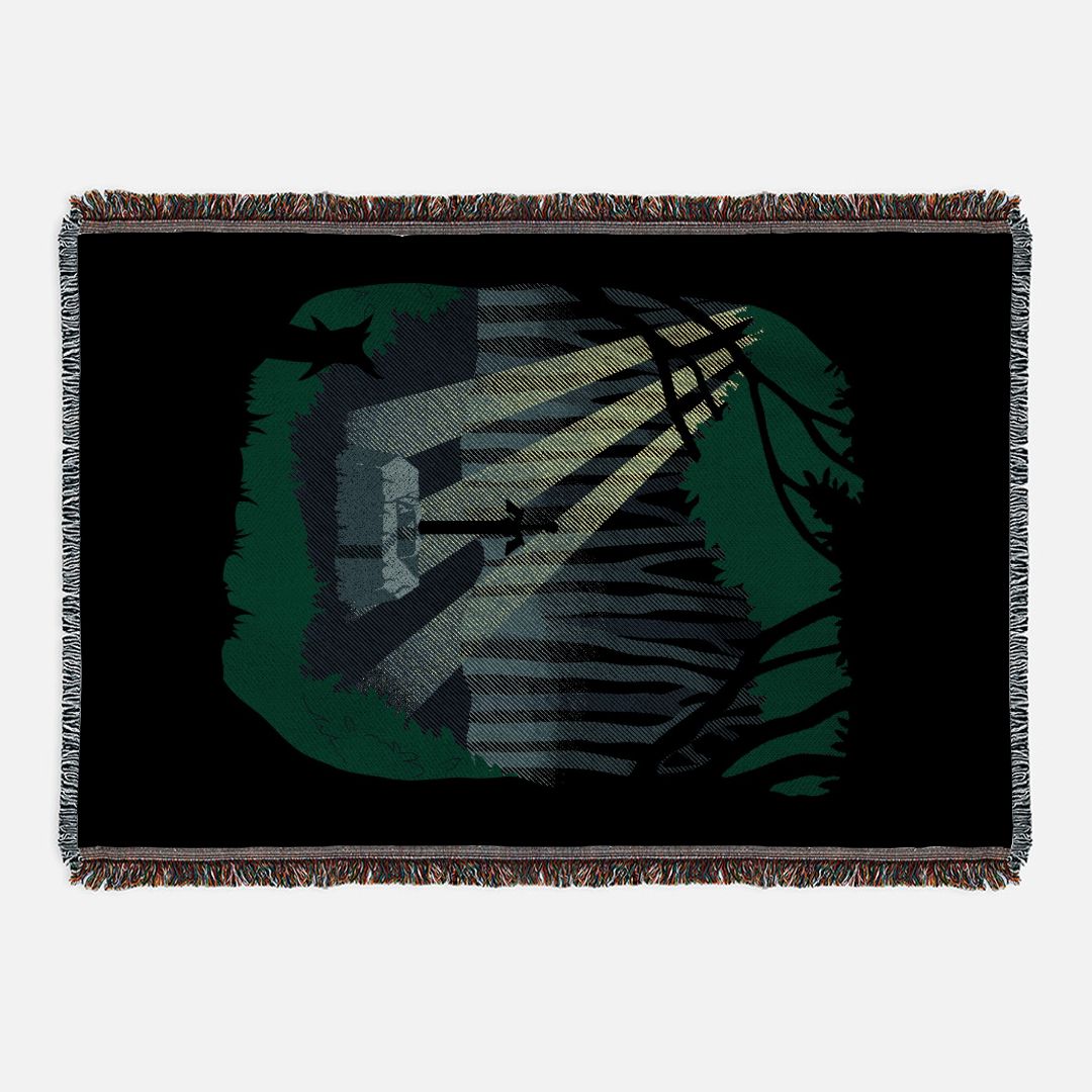 Lost Woods Woven Blanket