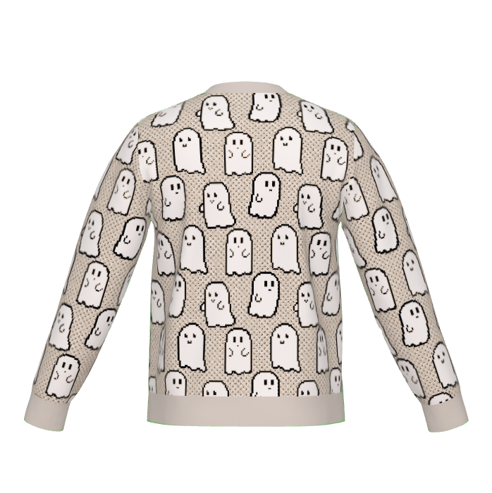 Pixel Ghostie Sweater