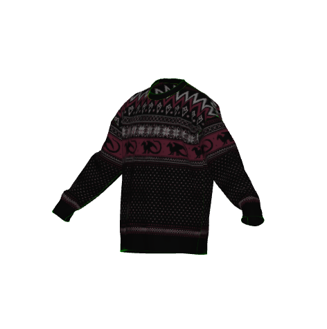 Dark Dragonborn Nordic Sweater