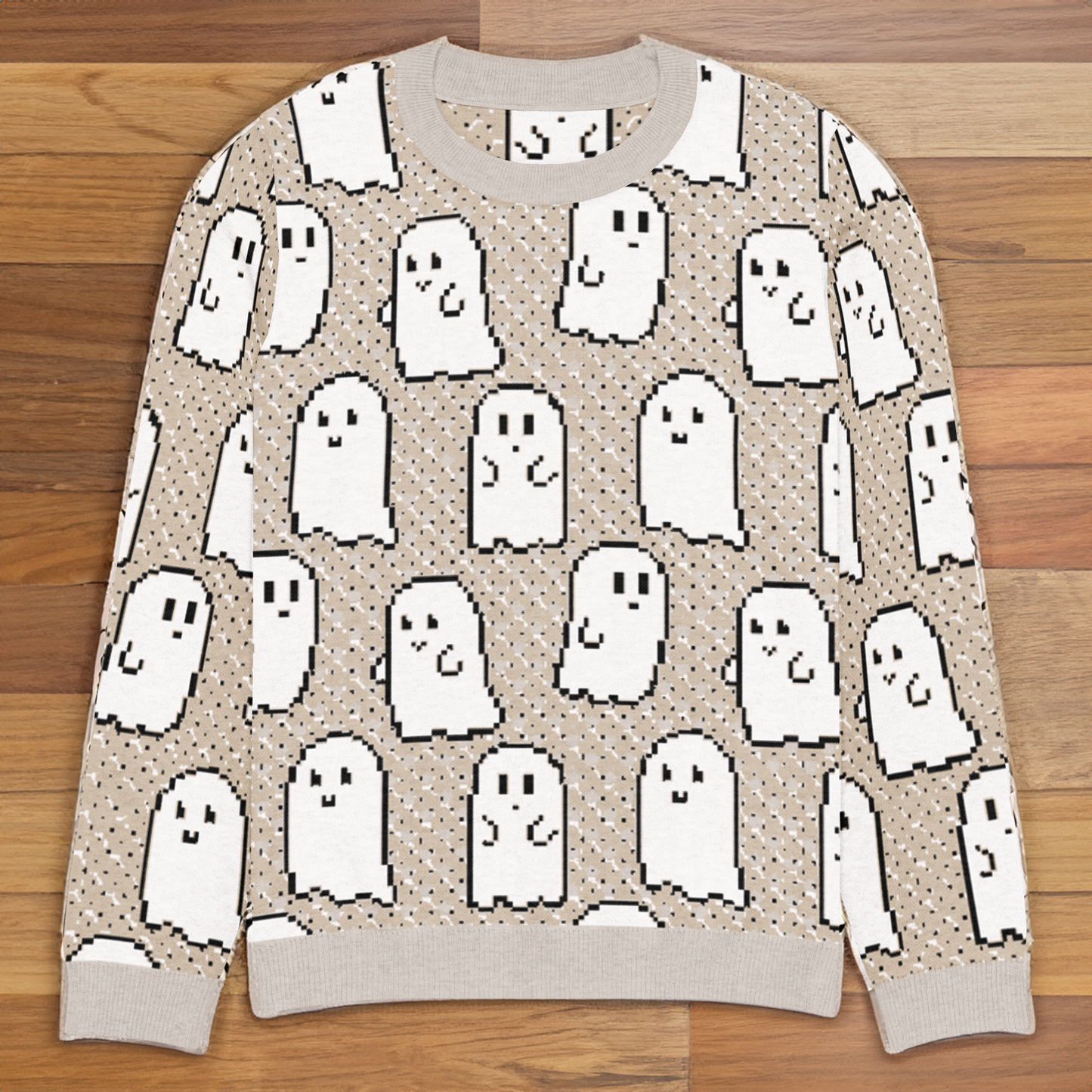 Pixel Ghostie Sweater