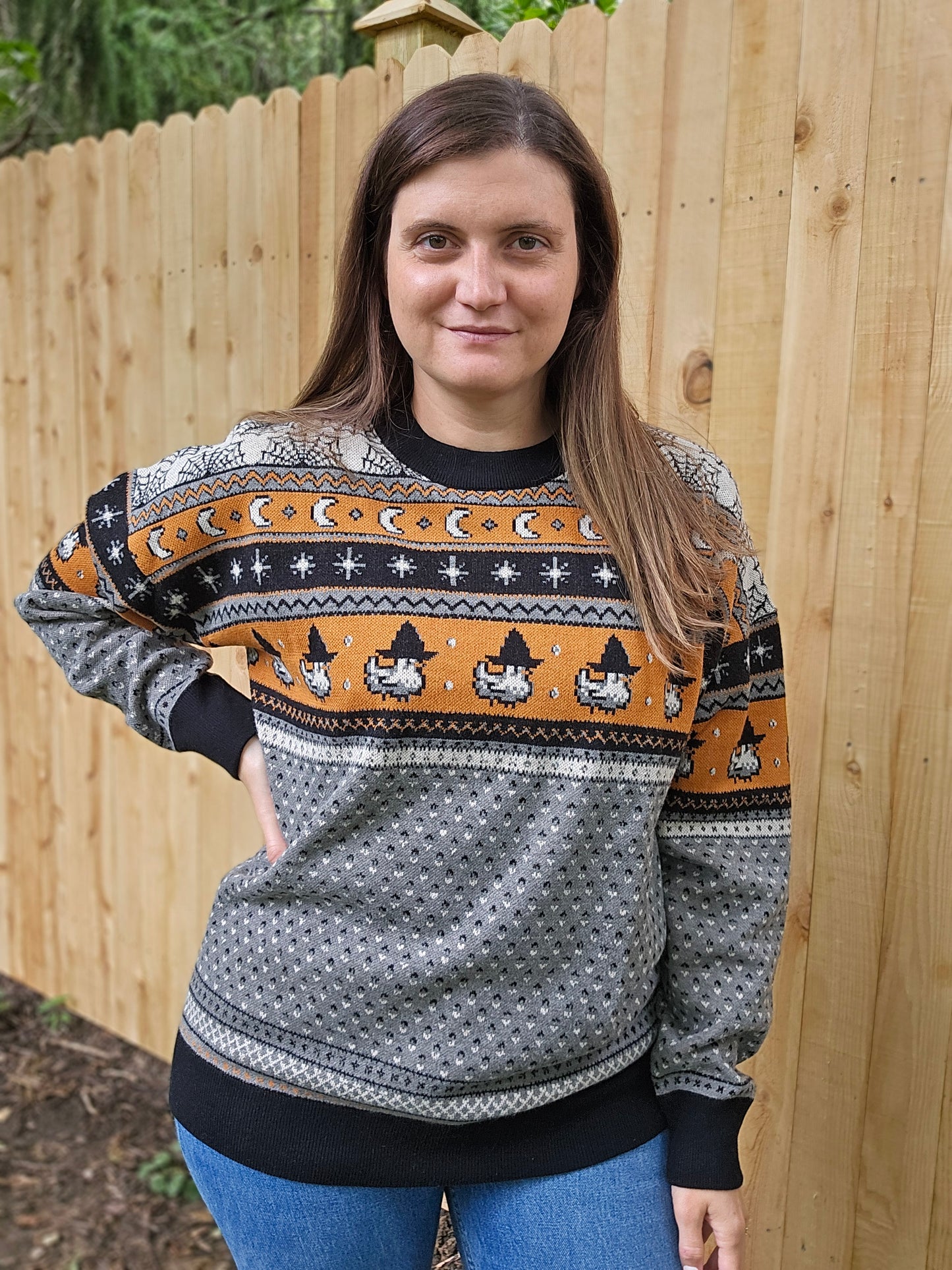 Witchy Chicken Sweater