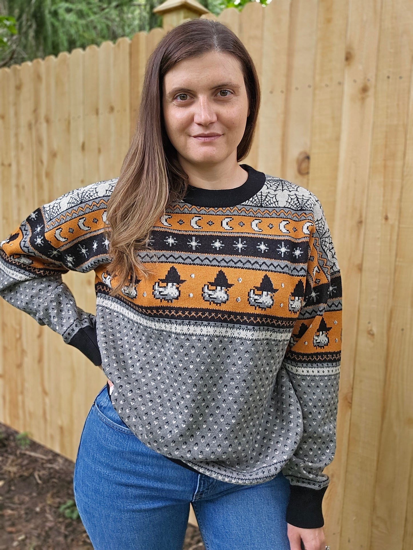 Witchy Chicken Sweater