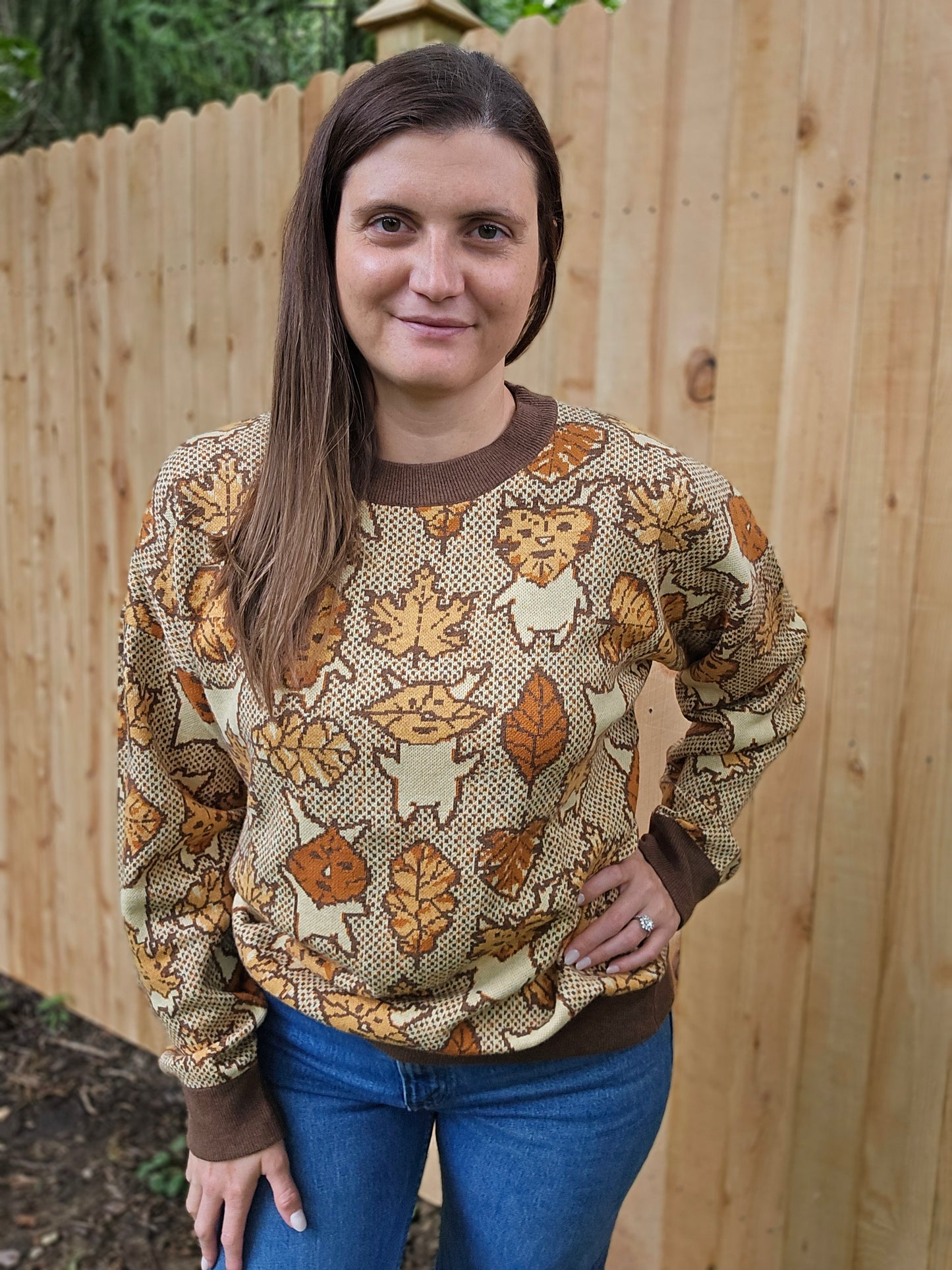 Fall Forest Spirits Sweater