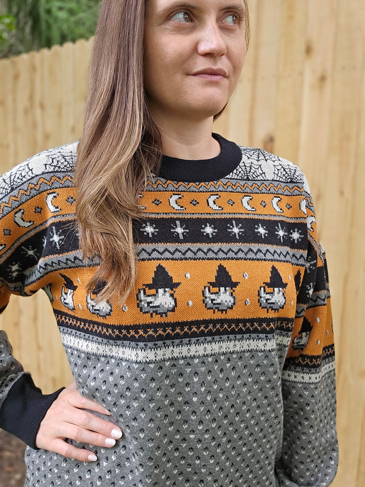 Witchy Chicken Sweater