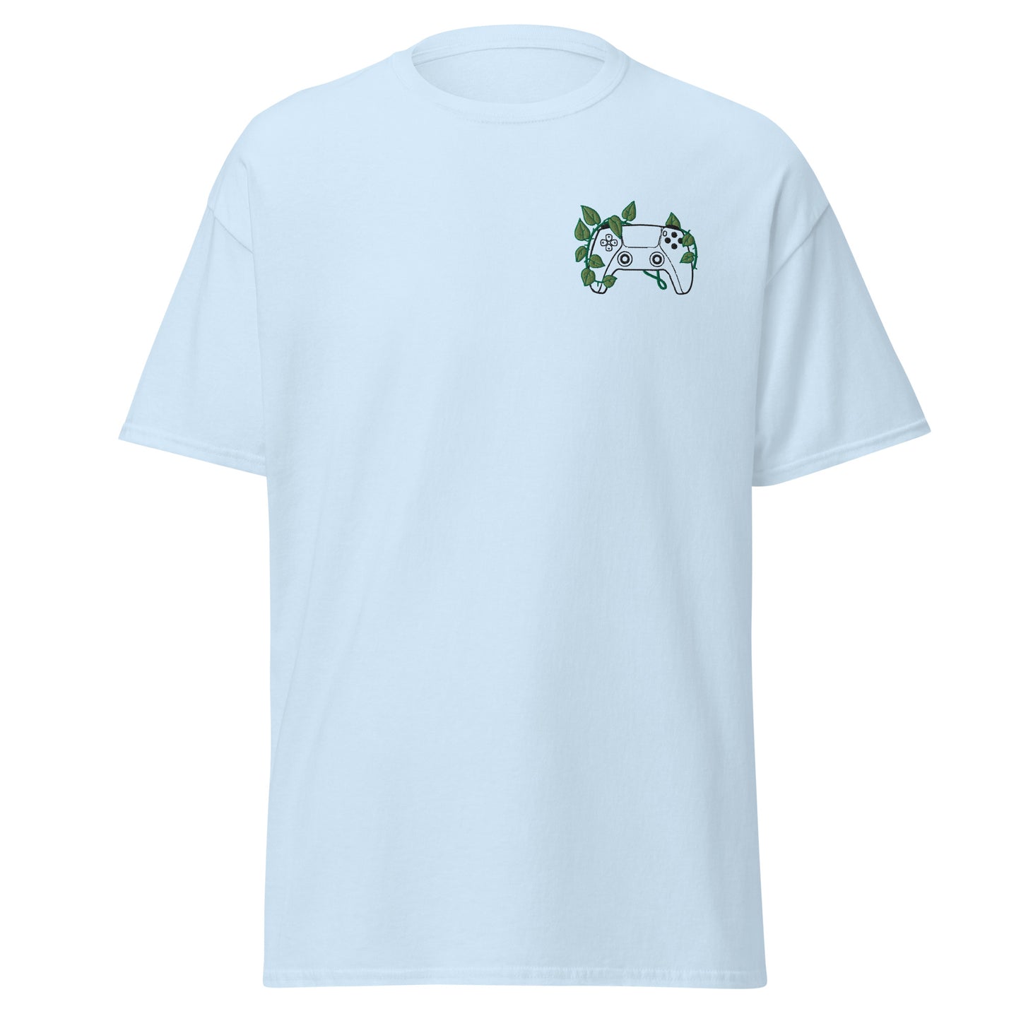 PS5 Leaf Embroidered Unisex T-Shirt