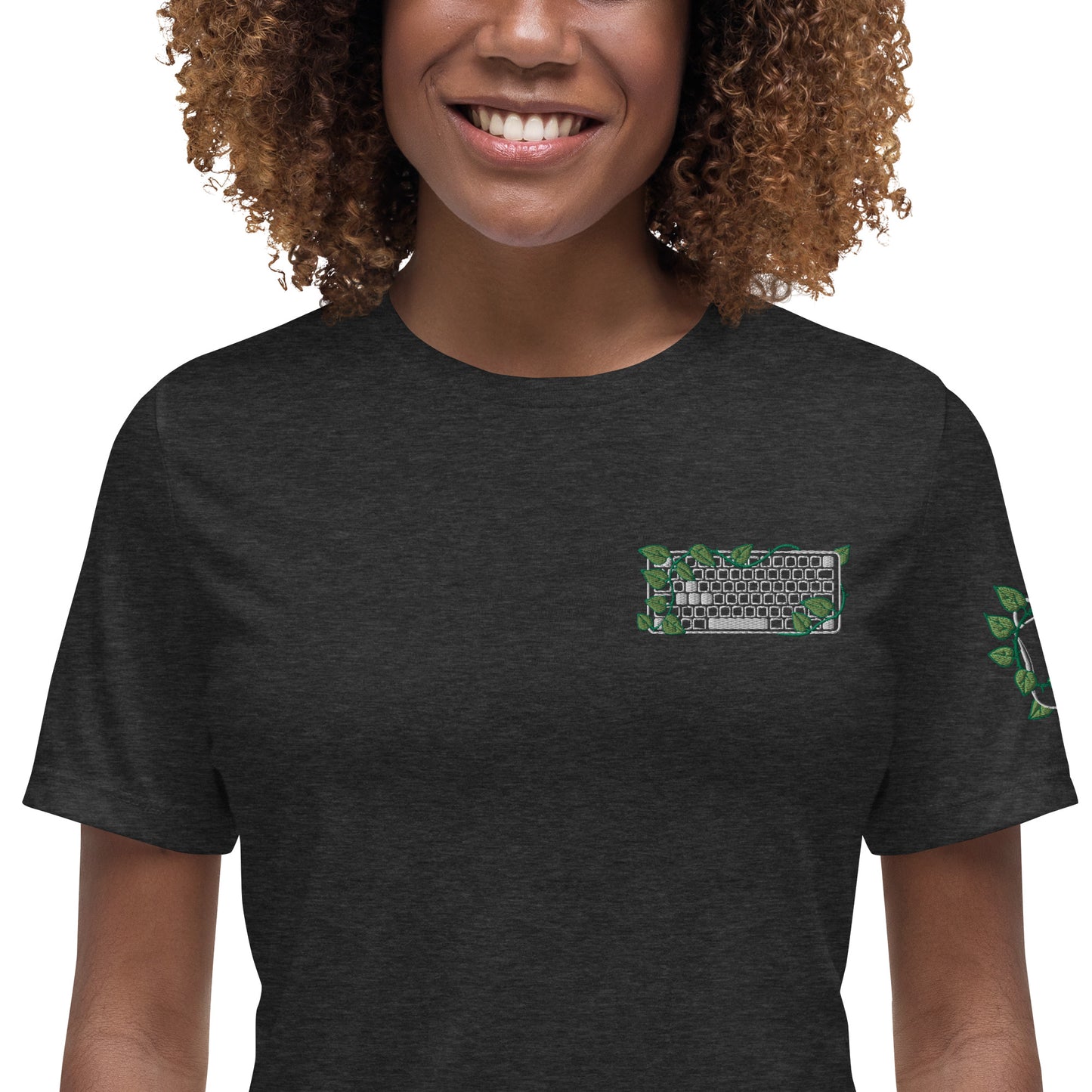 PC Gamer Embroidered Women's T-Shirt