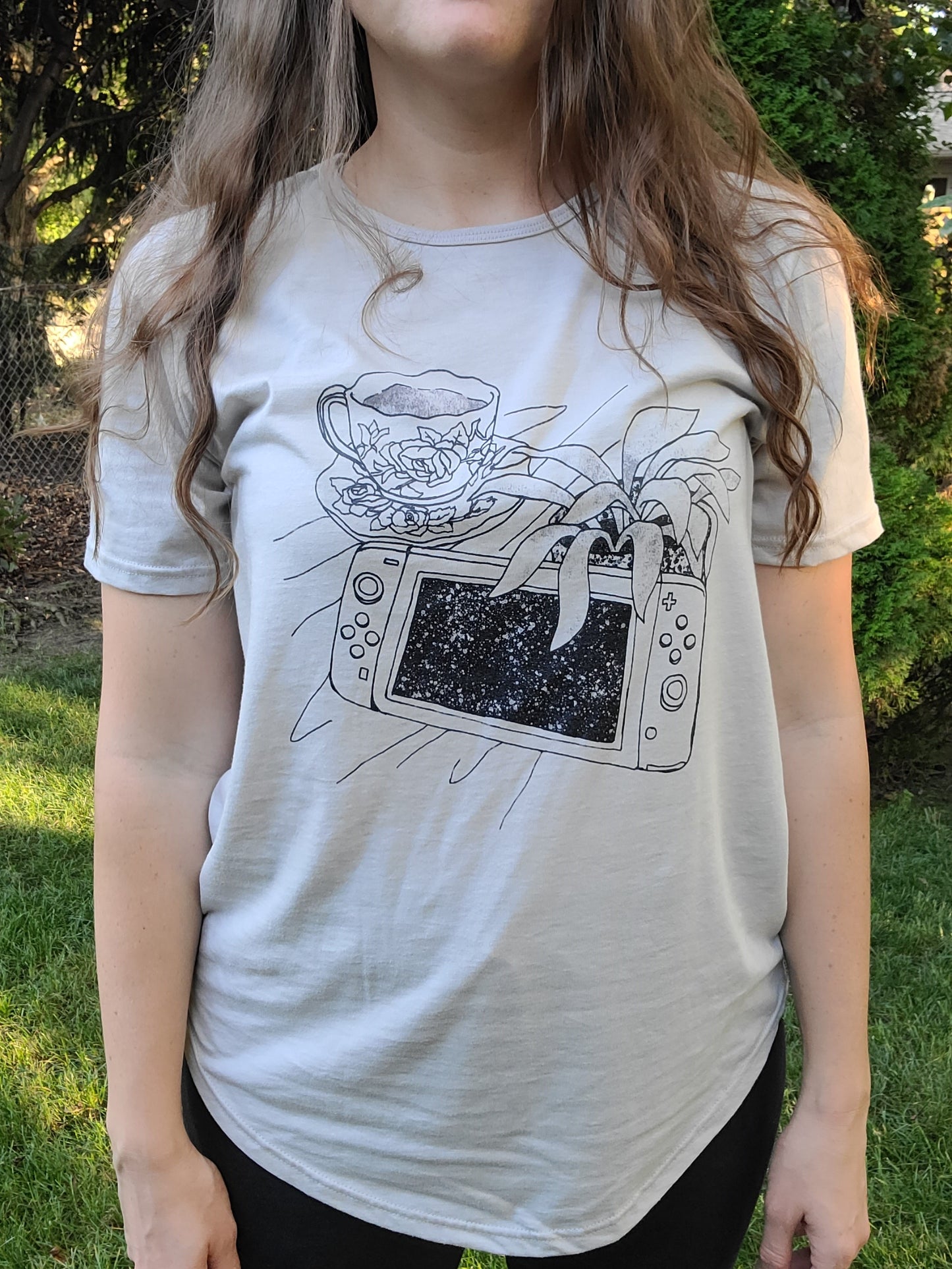 COZY GAMER SEPIA TEE