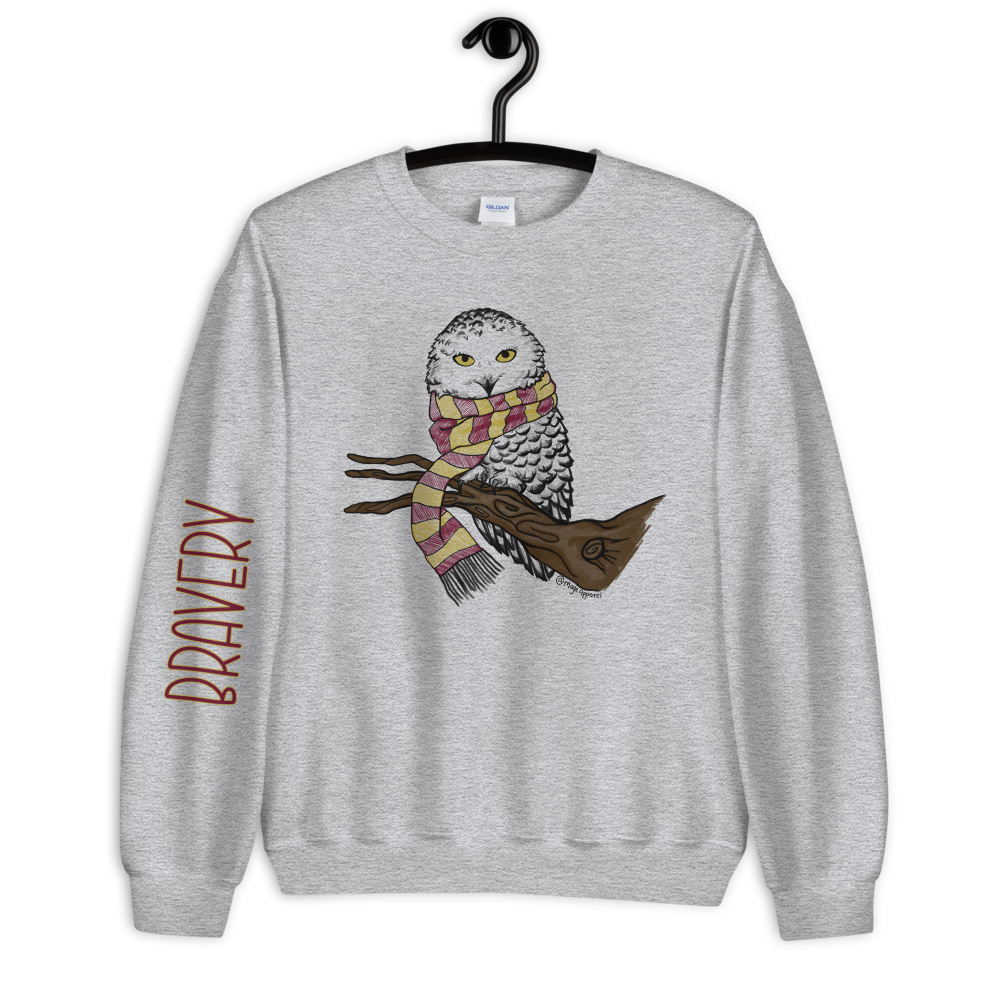 BRAVERY OWL SWEATSHIRT