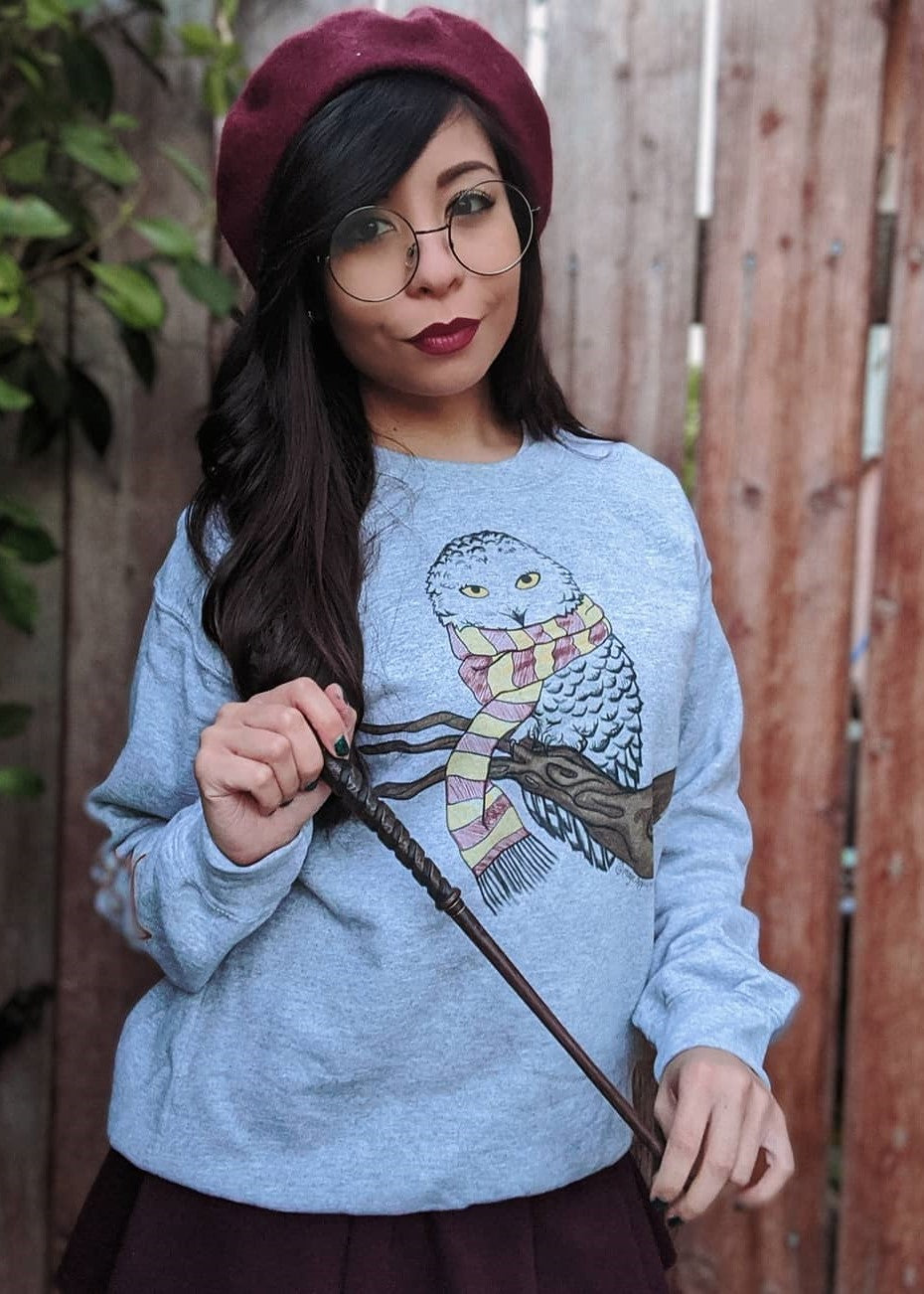 BRAVERY OWL SWEATSHIRT